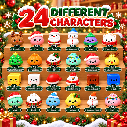 2026 Dumpling Squishy Advent Calendar